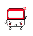 鉄道スタンプ2 ベアロボ（個別スタンプ：8）