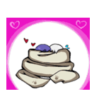 Scarf Lovers and tentacles（個別スタンプ：37）