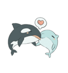 Orca and Dolphin（個別スタンプ：3）