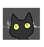 黒猫の日常スタンプ（個別スタンプ：26）