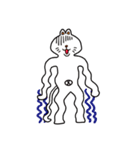 ニョロ猫（個別スタンプ：22）