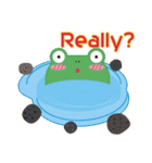 Frog is here (Part IV)（個別スタンプ：16）