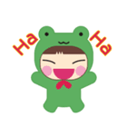 Frog is here (Part IV)（個別スタンプ：27）