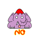 Elephant Triangle（個別スタンプ：11）