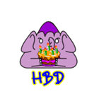 Elephant Triangle（個別スタンプ：33）