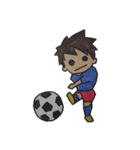 手書きサッカー日記スタンプ（個別スタンプ：2）
