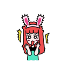 PuGun : Bunny Girl（個別スタンプ：2）