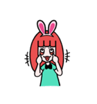 PuGun : Bunny Girl（個別スタンプ：27）