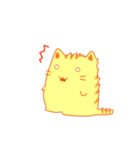 ぷっくりねこ（個別スタンプ：4）