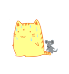ぷっくりねこ（個別スタンプ：7）