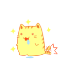 ぷっくりねこ（個別スタンプ：9）