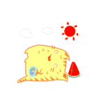 ぷっくりねこ（個別スタンプ：18）