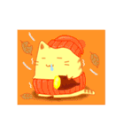 ぷっくりねこ（個別スタンプ：19）
