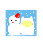 ぷっくりねこ（個別スタンプ：20）