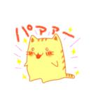ぷっくりねこ（個別スタンプ：21）
