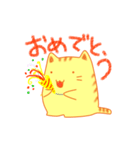 ぷっくりねこ（個別スタンプ：36）
