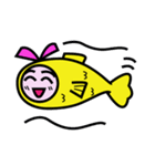 魚のマミちゃん（個別スタンプ：9）