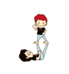 SUKE3＆SYUのスタンプ（個別スタンプ：9）