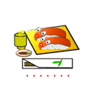 寿司の「まぐろー」（個別スタンプ：25）