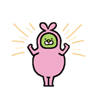 いも虫とうさぎの妖精（個別スタンプ：18）
