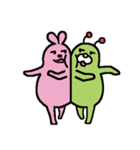 いも虫とうさぎの妖精（個別スタンプ：36）