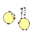 ぽちゃネコ。（個別スタンプ：20）