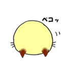 ぽちゃネコ。（個別スタンプ：30）