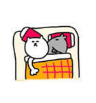 ねこマンとさかなマン？（個別スタンプ：30）
