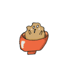 器の中のOFUさん（個別スタンプ：22）