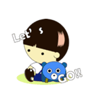 ボクの一日。（個別スタンプ：4）