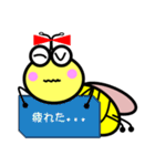 ミスハチの恋愛事情（個別スタンプ：21）