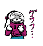 パーカー着てるばばーうくんのスタンプ（個別スタンプ：27）