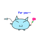 Marshmallow Kitty（個別スタンプ：10）