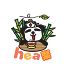 Pandaluv Trendy language -> Pandaluv-ish（個別スタンプ：7）
