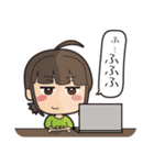 ちょいオタ女子（個別スタンプ：37）