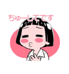 おかっぱちゃんです（日本語版）（個別スタンプ：34）