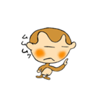 サル吉くんのスタンプです（個別スタンプ：4）