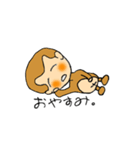 サル吉くんのスタンプです（個別スタンプ：6）