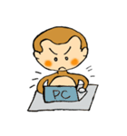 サル吉くんのスタンプです（個別スタンプ：19）