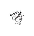 ミニうさぎのウーちゃん（個別スタンプ：9）