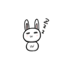 ミニうさぎのウーちゃん（個別スタンプ：24）