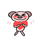 クマっぽいブタ（個別スタンプ：16）