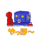 レトロな「ロボット」（個別スタンプ：28）