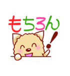 ポメラニアン 犬スタンプ（個別スタンプ：4）