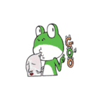 Amphibians you want to pet+Galoot！（個別スタンプ：30）