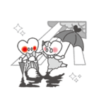 Love story of Hearton and Loveli.（個別スタンプ：5）