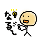 ♪ゆるカワ落書き ざーよーさん（個別スタンプ：6）