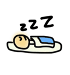 ♪ゆるカワ落書き ざーよーさん（個別スタンプ：7）