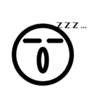 シンプル顔文字（個別スタンプ：11）