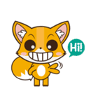 Foxy, cute little fox（個別スタンプ：1）